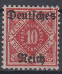 053 - Deutsches Reich Dienst Nr. 53 I 