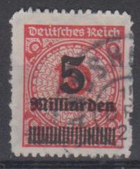 334 - Deutsches Reich Infla Nr. 334 B 