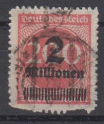 309 - Deutsches Reich Infla Nr. 309 B 