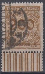 323 - Deutsches Reich Infla Nr. 323 Wa UR 