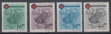 42 - Französische Zone Rheinland-Pfalz Nr. 42 A - 45 A 