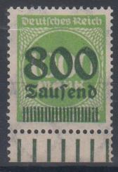 308 - Deutsches Reich Infla Nr. 308 II 