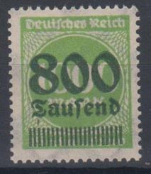 308 - Deutsches Reich Infla Nr. 308 II 
