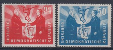 284 - DDR Nr. 284 + 285 
