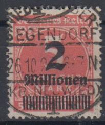 312 - Deutsches Reich Infla Nr. 312 Aa 