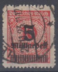 334 - Deutsches Reich Infla Nr. 334 B 
