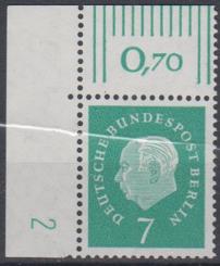 182 - Berlin Heuß Nr. 182 w DZ 2 