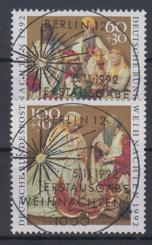 1639 - Bund Weihnachten 92 Nr. 1639 + 1640 