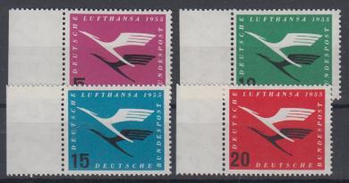 205 - Bund Lufhansa Nr. 205 - 208 