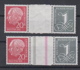 0185 - Bund Heuß WZ 16 a + b 