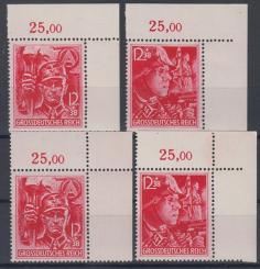 909 - Deutsches Reich Nr. 909 + 910 
