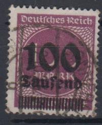 289 - Deutsches Reich Infla Nr. 289 a 