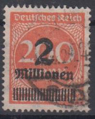 309 - Deutsches Reich Infla Nr. 309 Wb 