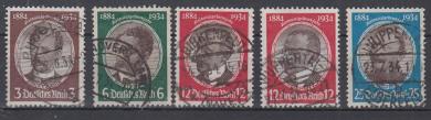 540 - Deutsches Reich Nr. 540 - 543 mit Nr. 542 x + y 