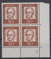 208 - Berlin Bedeutende Deutsche Nr. 208 FN 1 