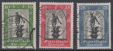 217 - Danzig Nr. 217 - 219 b 
