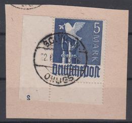 962 - Alliierte Besetzung Nr. 962 Plattennummer 