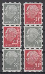 0182 - Bund Heuß S50 Y + S52Y 