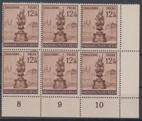 886 - Deutsches Reich Nr. 886 III 