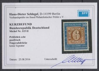 0115 - Bund Nr. 115 II 