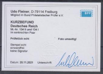 134 - Deutsches Reich Infla Nr. 134 II 