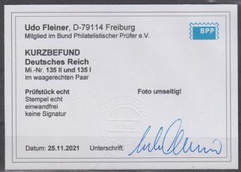 135 - Deutsches Reich Infla Nr. 135 II 