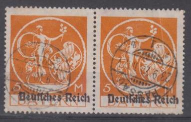 136 - Deutsches Reich Inla Nr. 136 II 