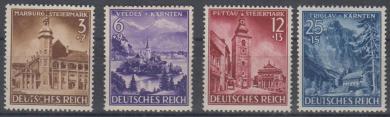 806 - Deutsches Reich Nr. 806 - 809 