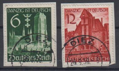 714 - Deutsches Reich Nr. 714 + 715 
