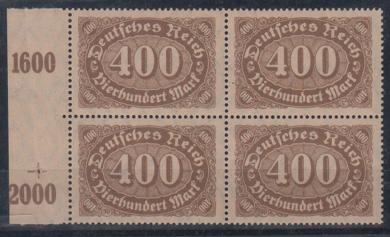 222 - Deutsches Reich Infla Nr. 222 b 