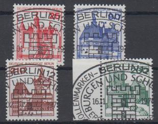 587 - Berlin Burgen & Schlösser Nr. 587 - 590 