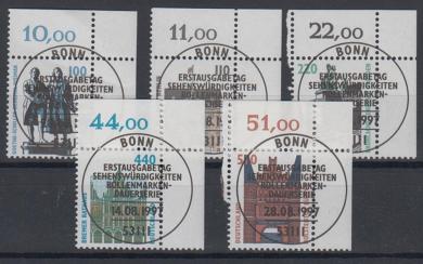 1934 - Bund Sehenswürdigkeiten Nr. 1934 - 1938 EOR 