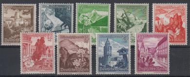 675 - Deutsches Reich WHW Nr. 675 - 683 