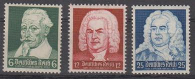 573 - Deutsches Reich Nr. 573 - 575 