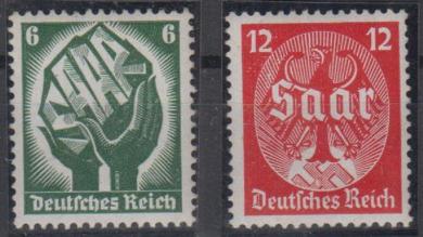 544 - Deutsches Reich Nr. 544 + 545 
