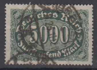 256 - Deutsches Reich Infla Nr. 256 b 