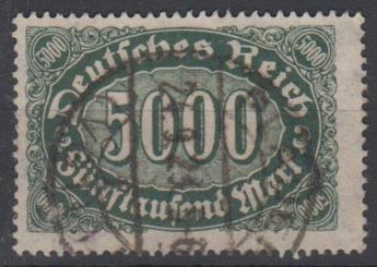 256 - Deutsches Reich Infla Nr. 256 b 