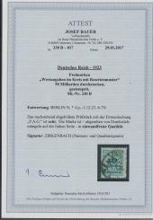 330 - Deutsches Reich Infla Nr. 330 B 