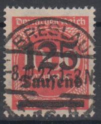 291 - Deutsches Reich Infla Nr. 291 b 