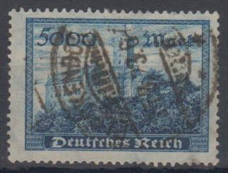 261 - Deutsches Reich Infla Nr. 261 b 