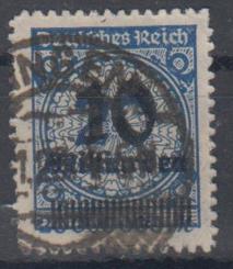 335 - Deutsches Reich Infla Nr. 335 B P 