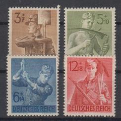 850 - Deutsches Reich Nr. 850 - 853 
