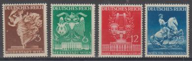 768 - Deutsches Reich Nr. 768 - 771 