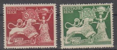 816 - Deutsches Reich Nr. 816 + 817 