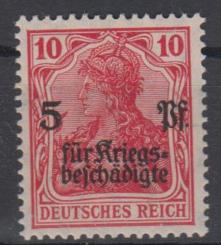 105 - Deutsches Reich Infla Nr. 105 a 