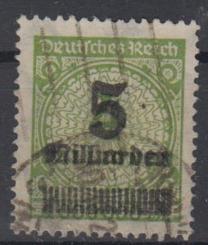 333 - Deutsches Reich Infla Nr. 333 AP 