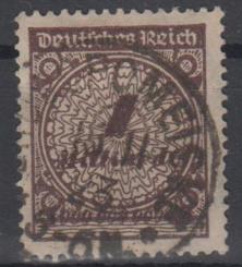 325 - Deutsches Reich Infla Nr. 325 A Wa 