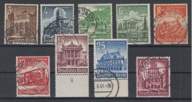 751 - Deutsches Reich WHW Nr. 751 - 759 