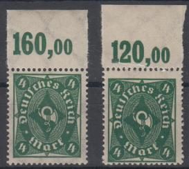 226 - Deutsches Reich Infla Nr. 226 a P OR 