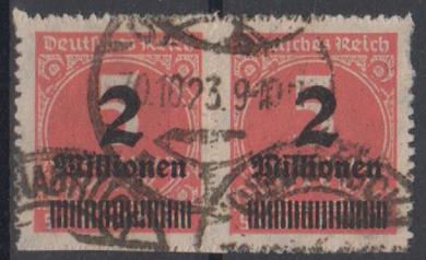 312 - Deutsches Reich Infla Nr. 312 B 